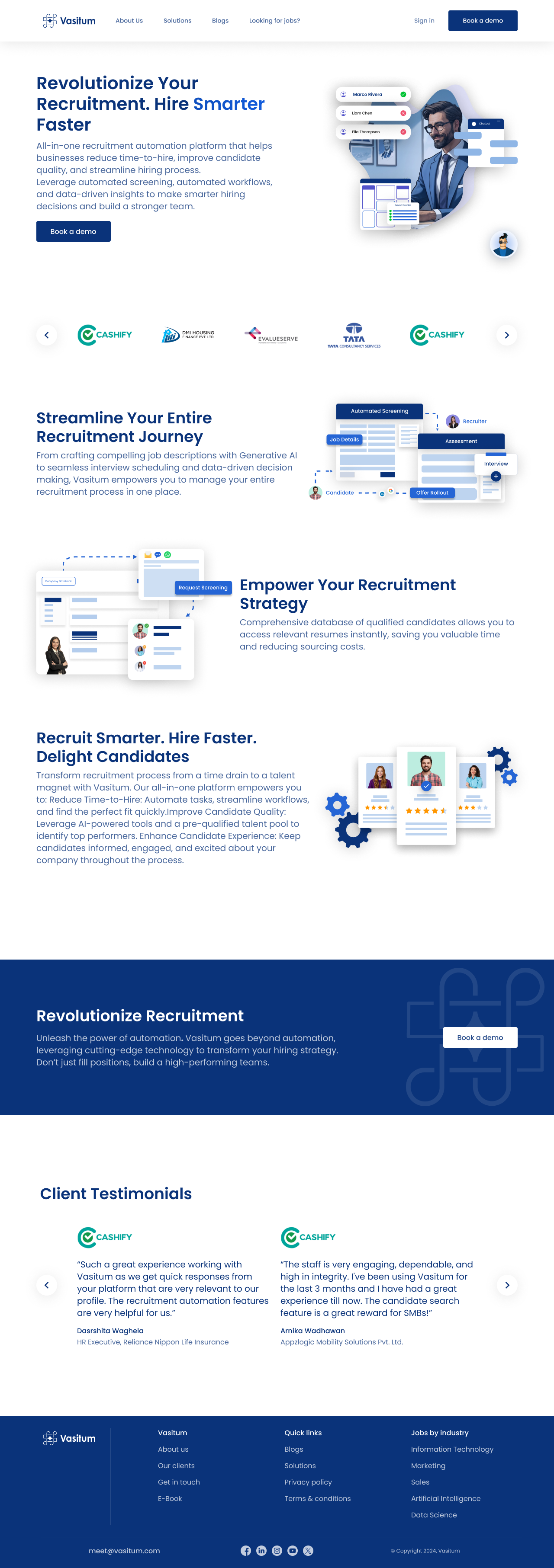 Final Landing page